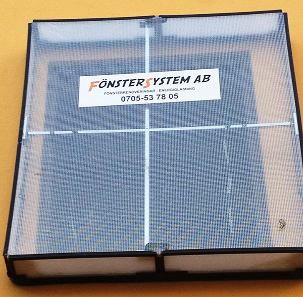 Detaljarbete fönster